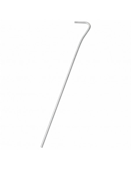 Picchetti per Tenda 25 pz 23 cm Ø4 mm in Acciaio Zincato