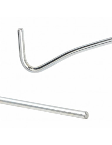 Picchetti per Tenda 25 pz 23 cm Ø4 mm in Acciaio Zincato