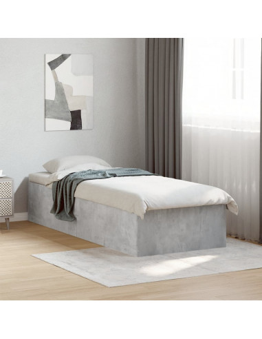 Giroletto Grigio Cemento 90x200 cm in Legno Multistrato