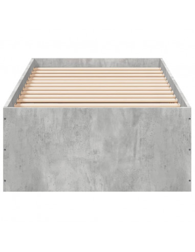 Giroletto Grigio Cemento 90x200 cm in Legno Multistrato