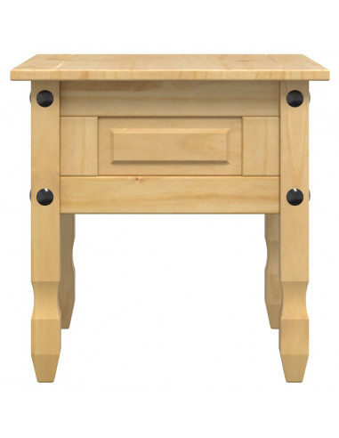 Tavolino Corona 50x50x50 cm in Legno Massello di Pino