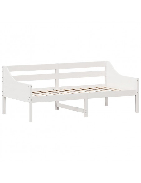 Dormeuse Bianca 75x190 cm in Legno Massello di Pino