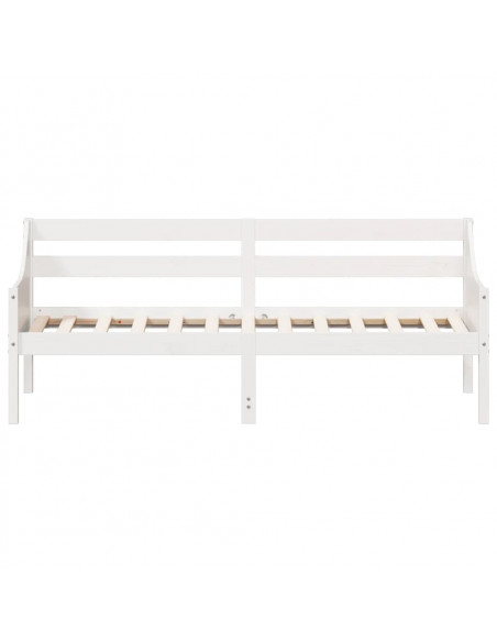 Dormeuse Bianca 75x190 cm in Legno Massello di Pino