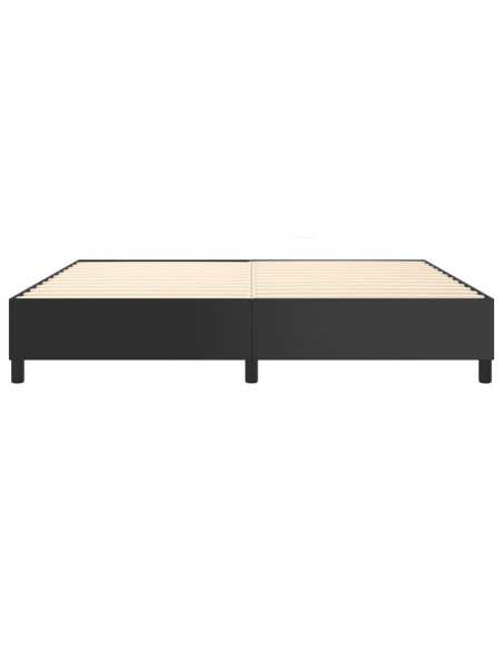 Giroletto a Molle Nero 200x200 cm in Similpelle