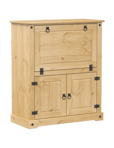 Cantinetta per Vini Corona 97x45x114 cm Legno Massello di Pino