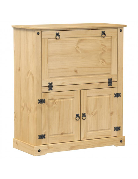 Cantinetta per Vini Corona 97x45x114 cm Legno Massello di Pino