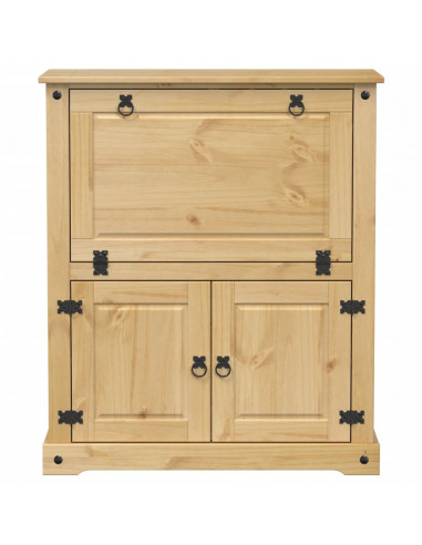 Cantinetta per Vini Corona 97x45x114 cm Legno Massello di Pino