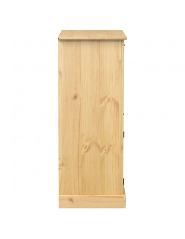 Cantinetta per Vini Corona 97x45x114 cm Legno Massello di Pino