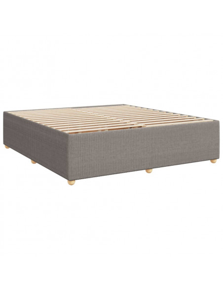 Giroletto senza Materasso Tortora 180x200 cm in Tessuto