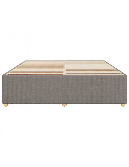 Giroletto senza Materasso Tortora 180x200 cm in Tessuto