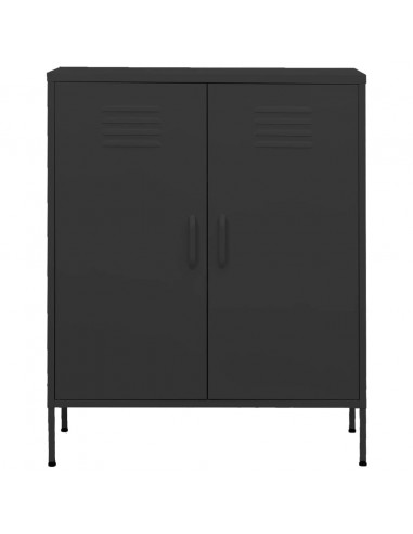 Armadietto Antracite 80x35x101,5 cm in Acciaio