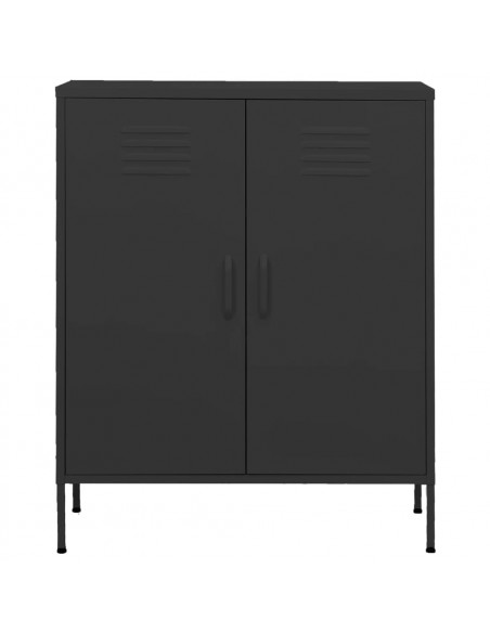 Armadietto Antracite 80x35x101,5 cm in Acciaio