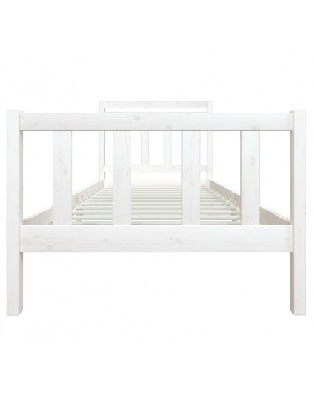 Giroletto Bianco in Legno Massello 100x200 cm