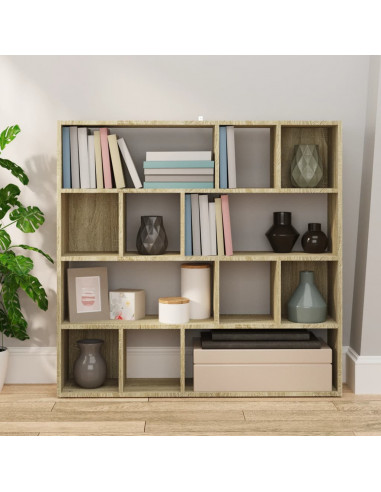 Libreria/Divisorio Rovere Sonoma 105x24x102 cm