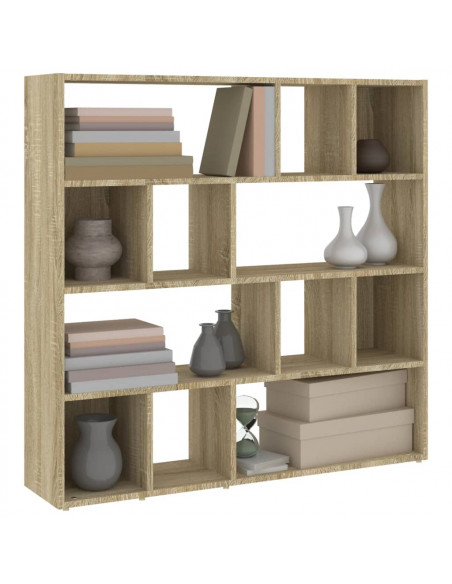 Libreria/Divisorio Rovere Sonoma 105x24x102 cm