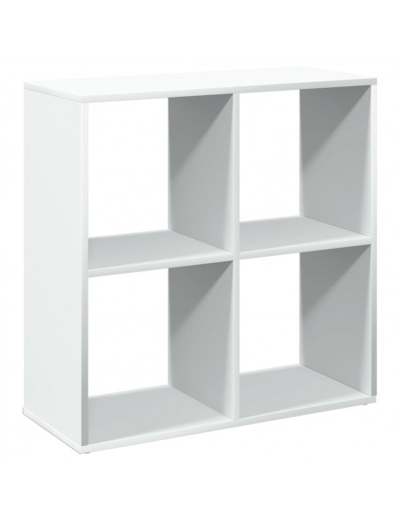 Libreria Divisorio Bianca 69,5x29x69,5 cm in Truciolato