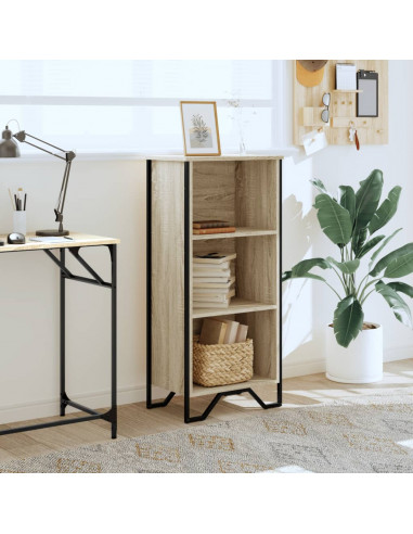 Libreria Rovere Sonoma 50x31x106 cm in Legno Multistrato