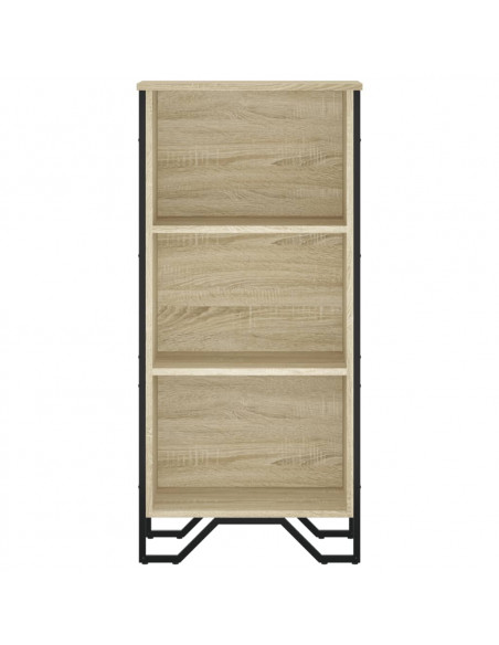 Libreria Rovere Sonoma 50x31x106 cm in Legno Multistrato