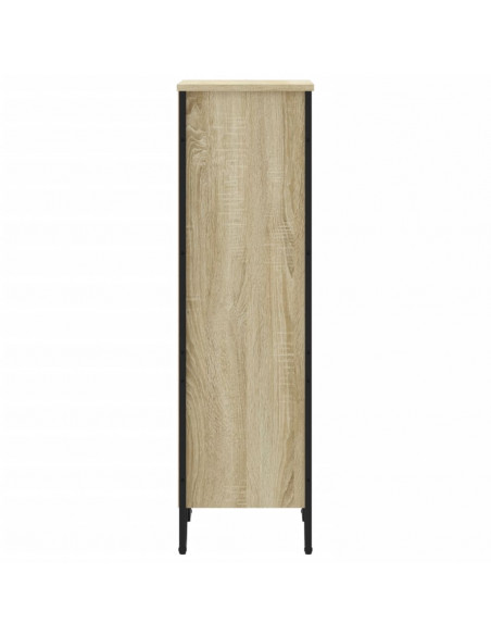 Libreria Rovere Sonoma 50x31x106 cm in Legno Multistrato