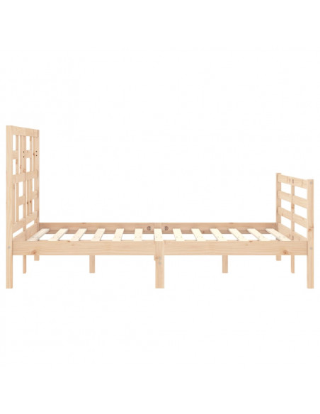 Giroletto con Testiera 140x200 cm in Legno Massello