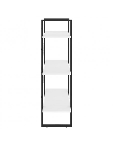 Libreria Bianca 80x30x105 cm in Legno Multistrato