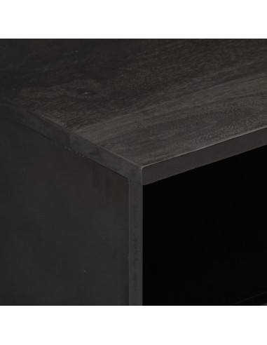 Mobile Porta TV 80x33x46 cm in Legno Massello di Mango