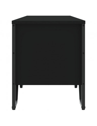 Mobile Porta TV Nero 180x34x41 cm in Legno Multistrato