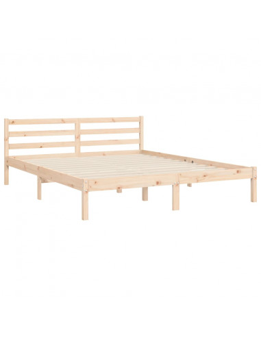 Giroletto con Testiera 160x200 cm in Legno Massello