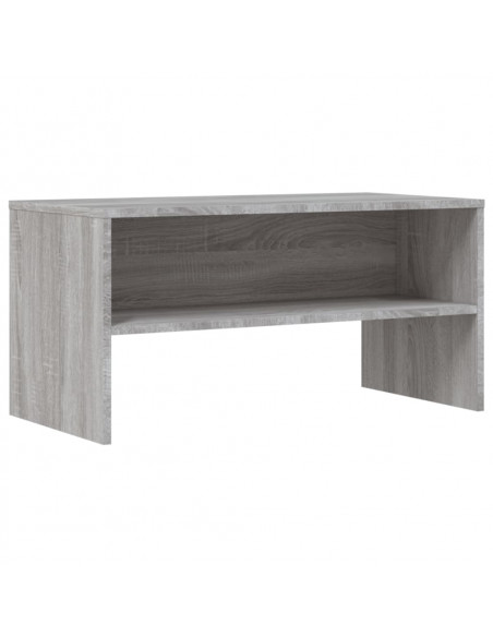 Mobile Porta TV Grigio Sonoma 80x40x40 cm in Legno Multistrato