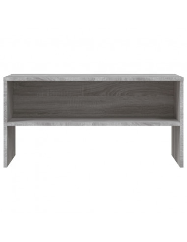 Mobile Porta TV Grigio Sonoma 80x40x40 cm in Legno Multistrato