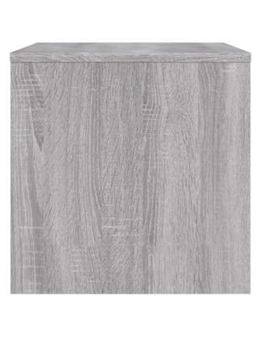 Mobile Porta TV Grigio Sonoma 80x40x40 cm in Legno Multistrato