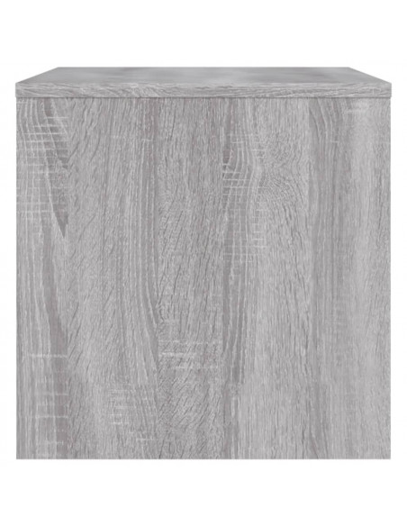 Mobile Porta TV Grigio Sonoma 80x40x40 cm in Legno Multistrato