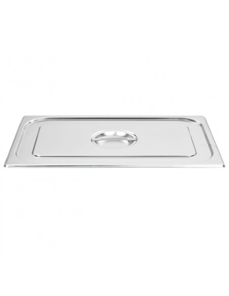 Coperchi per Contenitori Alimentari GN 1/1 2 pz in Acciaio Inox
