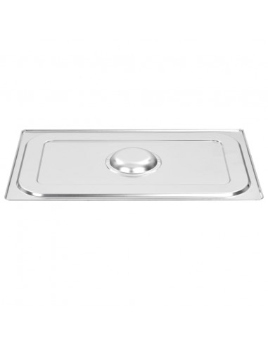 Coperchi per Contenitori Alimentari GN 1/1 2 pz in Acciaio Inox