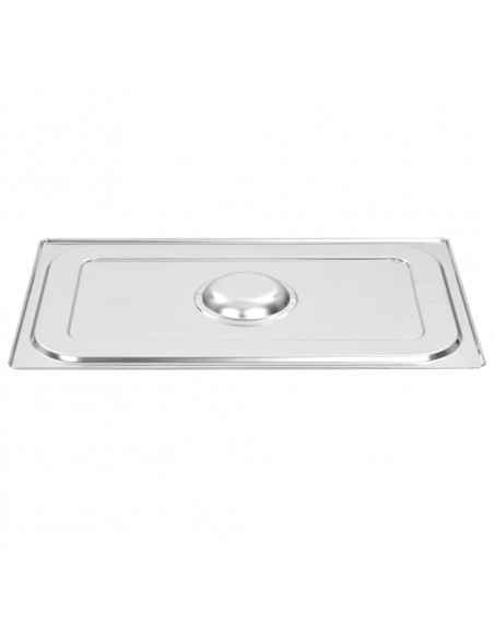 Coperchi per Contenitori Alimentari GN 1/1 2 pz in Acciaio Inox