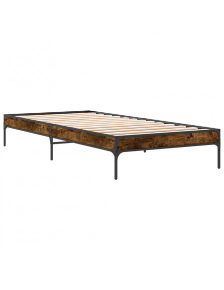 Giroletto Rovere Fumo 100x200 cm in Legno Multistrato e Metallo