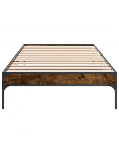 Giroletto Rovere Fumo 100x200 cm in Legno Multistrato e Metallo