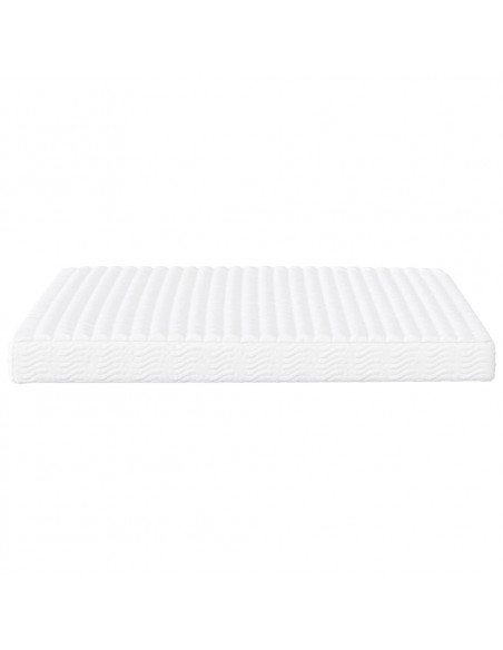 Materasso in Schiuma Bianco 200x200 cm Durezza H2 H3