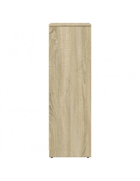 Mobile da Bagno Rovere Sonoma 30x30x95 cm in Legno Multistrato