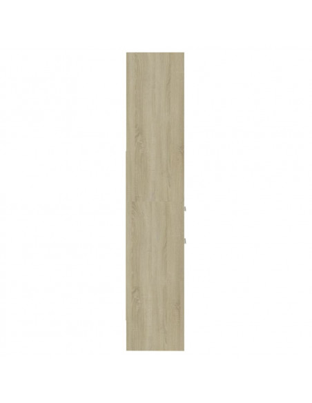 Libreria Rovere Sonoma 40x35x180 cm in Legno Multistrato