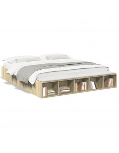 Giroletto Rovere Sonoma 180x200 cm in Legno Multistrato 2