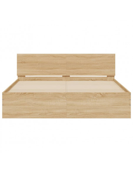 Giroletto con Testiera Rovere Sonoma 140x190 cm