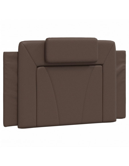 GiroLetto con Materasso Marrone 90x200 cm in Similpelle