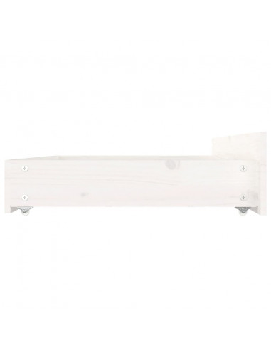 Giroletto con Cassetti Bianco 160x200 cm