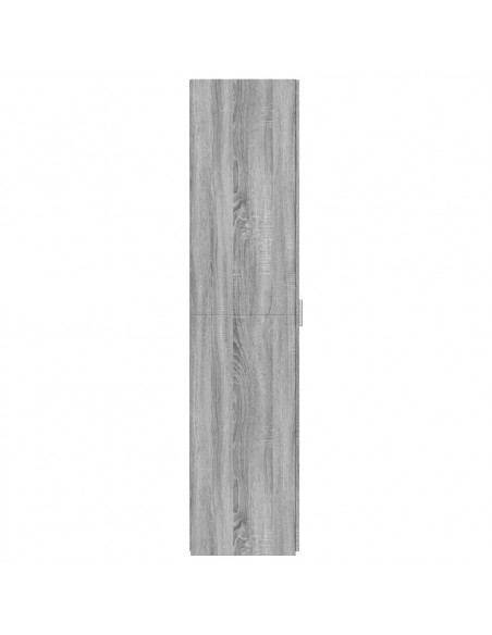 Credenza Grigio Sonoma 50x42,5x185 cm in Legno Multistrato