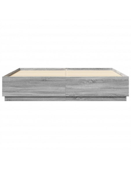 Giroletto Grigio Sonoma 200x200 cm in Legno Multistrato