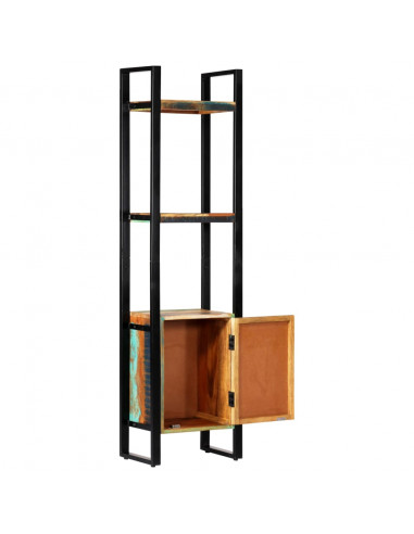 Libreria 45x30x171 cm in Legno Massello di Recupero