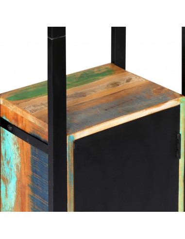 Libreria 45x30x171 cm in Legno Massello di Recupero