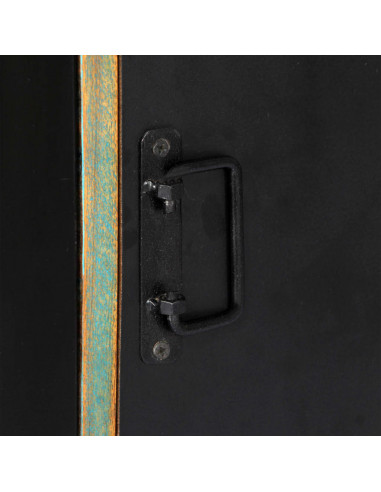 Libreria 45x30x171 cm in Legno Massello di Recupero