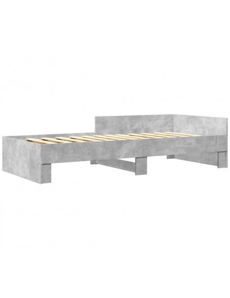 Giroletto Grigio Cemento 90x190 cm in Legno Multistrato